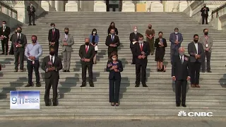 Moment of silence for 9/11 victims on the 19th anniversary of the terrorist attacks