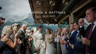 ♥️ Sophie und Matthias ♥️ Hochzeitsvideo Trailer Werfenweng, Sazburg