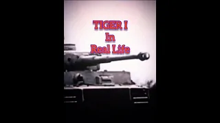 Tiger 1 in WOTB vs. Tiger 1 in Real Life