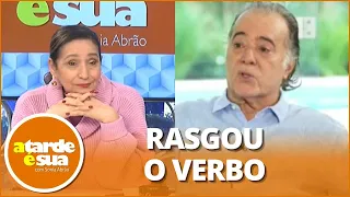 Sonia Abrão critica ataques a Tony Ramos após entrevista no Fantástico: "Gente que quer causar"