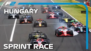 F2 Sprint Race Highlights | 2024 Hungarian Grand Prix