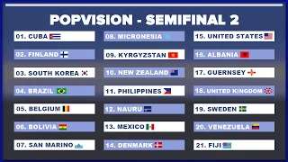 POPVISION 03 - SECOND SEMIFINAL