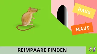 Reimpaare finden | Übung für Vorschüler | Fit für die Schule