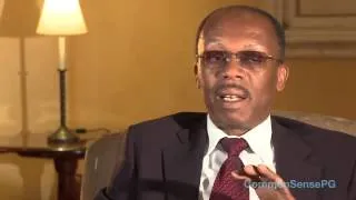 Interview with Jean-Bertrand Aristide in exile in South Africa Nov 2010