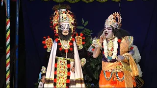 ವಾಲಿ (ಹೊಳ್ಳರು ) & ವಿಷ್ಣು (ಪೆರ್ಮುದೆ ) | Yakshagana Lakshmi Swayamvara Part-11