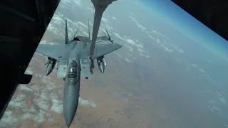 KC-10 Refueling F-15E