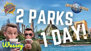 UNIVERSAL STUDIOS & ISLANDS OF ADVENTURE | 2 PARKS IN 1 DAY!