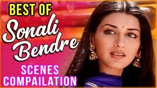 Best Of Sonali Bendre | Birthday Special Scenes From Telugu Movie Premanuraagam|Hum Saath Saath Hain