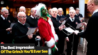 Real life Grinch causes havoc on streets of northern England | The best Grinch impression