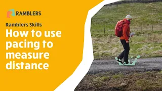 How to use pacing to measure distance