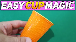 BEST EASY CUP MAGIC TRICK REVEALED !!!