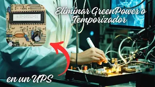 Eliminar GreenPower o el temporizador de un ups (se apaga solo luego de unos minutos)