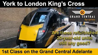 York to Kings Cross with Grand Central in 1st Class - is this small operator any good?