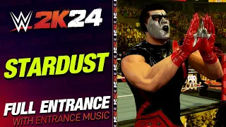 STARDUST WWE 2K24 ENTRANCE - #WWE2K24 STARDUST ENTRANCE THEME