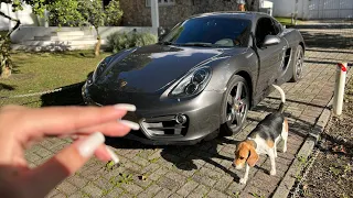 ASMR Car tapping | Porsche Cayman | Tapping & Scratching e outros triggers