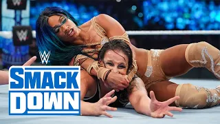 Sasha Banks vs Shayna Baszler - Smackdown 12/03/21 Highlights