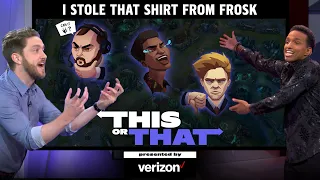 This or That | "I Stole That Shirt From Frosk"