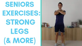 Leg Strengthening Exercises For Seniors - Seniors Balance Workout | More Life Health