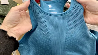 【ASMR】Shop with Me at TARGET | Athletic Wear | Fabric, Plastic Hanger & Price Tag Sounds