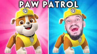 PAW PATROL CHARACTERS IN REAL LIFE! - PAW PATROL WITH ZERO BUDGET | Hilarious Cartoon