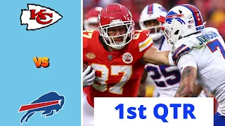 Buffalo Bills vs. Kansas City Chiefs Full Highlights 1st QTR | NFL 2023 Divisional Round