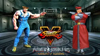 Power Rangers Legacy Wars | Street Fighter M.Bison and Guile Gameplay