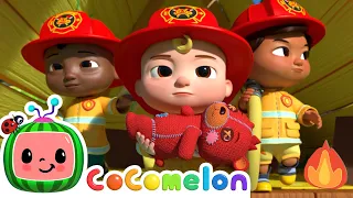 Heroes to the Rescue!  👨‍🚒🚒🔥| CoComelon - Nursery Rhymes with Nina