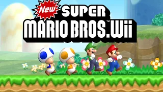 New Super Mario Bros Wii *WORLD 1* [FIRST TIME EVER PLAYING THIS GAME!!]