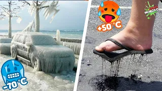 10 Lugares con Los Climas MAS EXTREMOS en el Mundo 🥶🥵 | DeToxoMoroxo