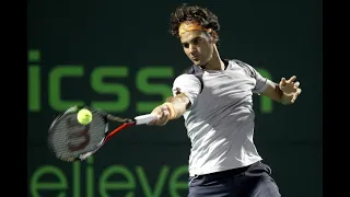 Roger Federer vs Olivier Rochus - Miami 2011 4th Round: Highlights