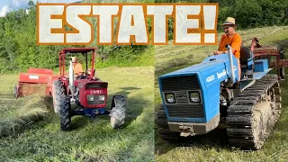 RICORDI D'ESTATE | RICORDANDO LA FIENAGIONE | LANDINI 4500 e SAME MINITAURO