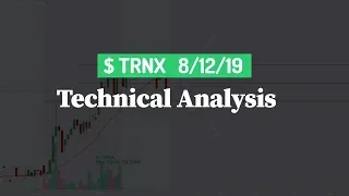 TRNX Stock Chart Technical Analysis 8/12/2019