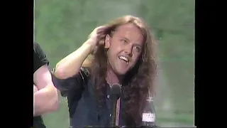 Metallica - "Enter Sandman" Live + Best Metal Performance Win at the 1992 Grammys