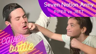 Piper vs Jett - Seven Nation Army Cover Battle 002 - Boomwackers, Stylophone, Basketball