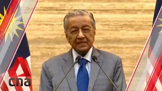 Malaysian interim PM Mahathir Mohamad's televised address (with full English subtitles)