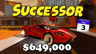 Jailbreak SUCCESSOR Supercar FULL REVIEW! FASTEST? WORTH IT? (Roblox Jailbreak)