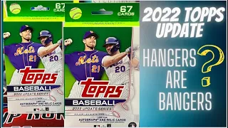 2022 Topps Update Hanger Boxes ** Are Hangers Bangers??? **