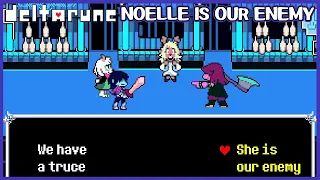 Noelle is our enemy dialogue option - Deltarune Chapter 2