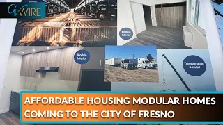 (Full Press Conference) Affordable Housing Modular Homes Coming to the City of Fresno