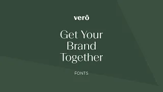 Get Your Brand Together: How To Choose Your Brand Fonts Intentionally (A Guide For Non-Designers)