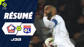 LOSC LILLE - OLYMPIQUE LYONNAIS (3 - 4) - Highlights - (LOSC - OL) / 2023-2024