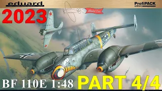 Messerschmitt BF-110E 1:48 Eduard 8203 Build PART 4
