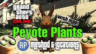 GTA Online Peyote Plants Map & Crazy RP Method