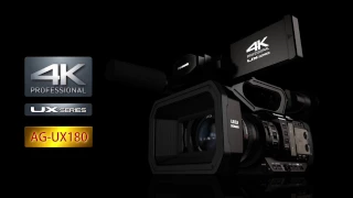 New 4K Handheld Camcorder AG UX180