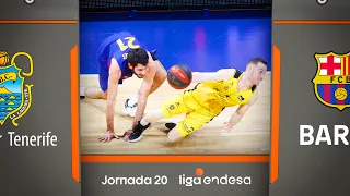 Iberostar Tenerife - Barça (83-87) RESUMEN | Liga Endesa 2019-20