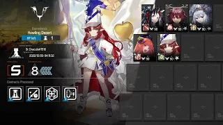 [Arknights] CC#9 Deepness Day 13 Howling Desert Risk 8 5 OP AFK clear