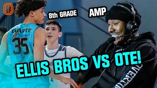 AMP Sees OTE Pros Face STAR 8th Grader! Ellis Bros Went CRAZY | Full Game 😱