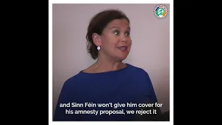 "It's Wrong" Sinn Féin President Mary Lou McDonald Responds to British Government Amnesty Proposals