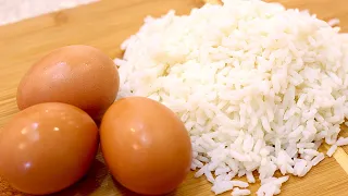 ARROZ COZIDO SOBROU? E OVO TEM? FAZ ESSA RECEITA E SE IMPRESSIONE - ARROZ BIRO BIRO -Isamara Amâncio