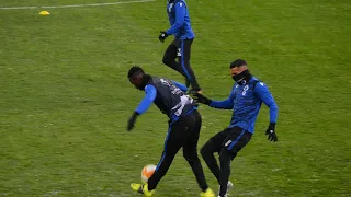 Brugge training session before Dynamo